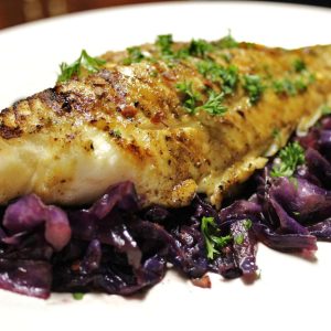 Grilled Fish Steak