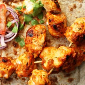 BBQ Fish Tikka Kabab