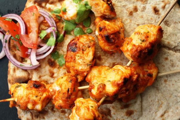BBQ Fish Tikka Kabab