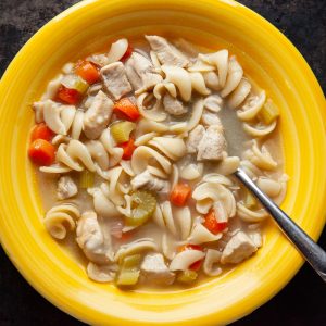 Chicken Noodles Soup(Single)